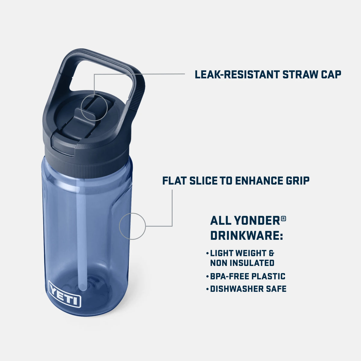 Jr. 600 mL / 20 oz Water Bottle - US 8612