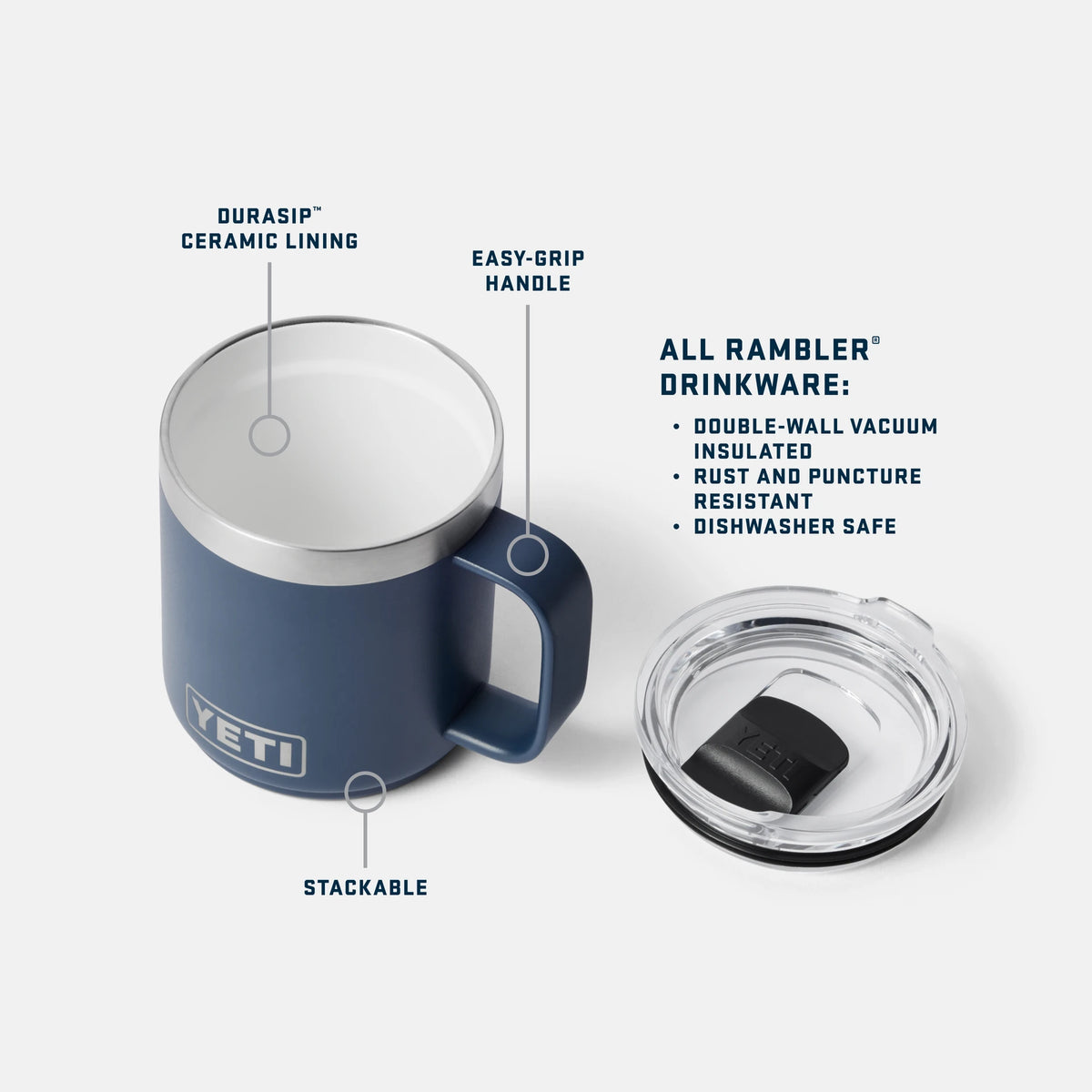 10 oz Stackable Mug - US 4886