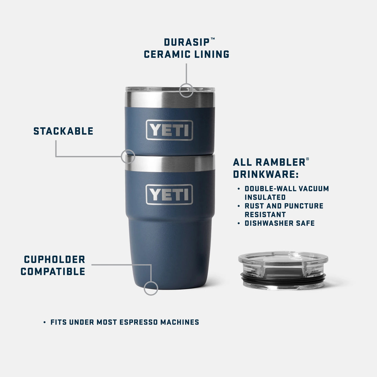 8 oz Stackable Cup - US 6282