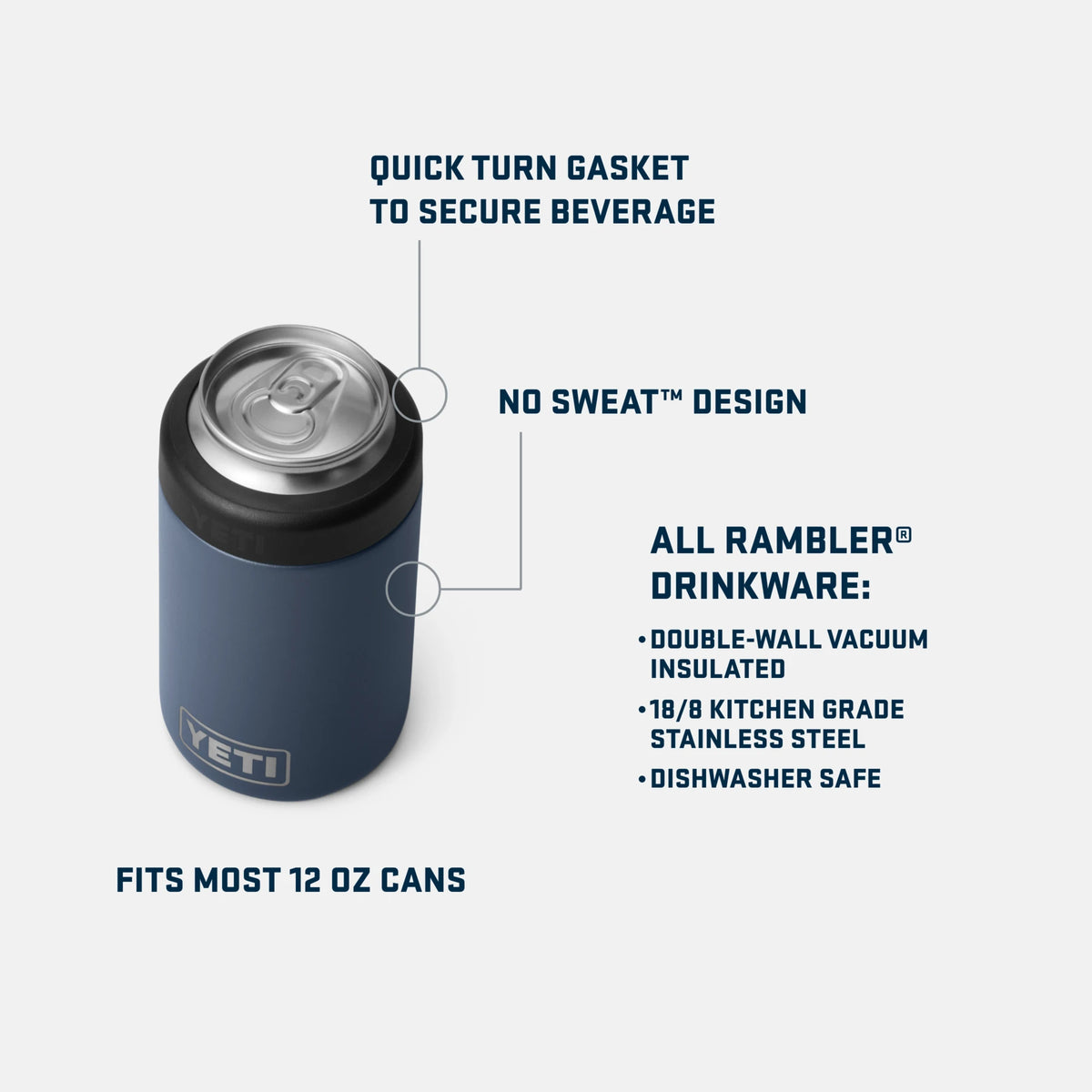 12 oz Colster® Can Cooler - US 8776