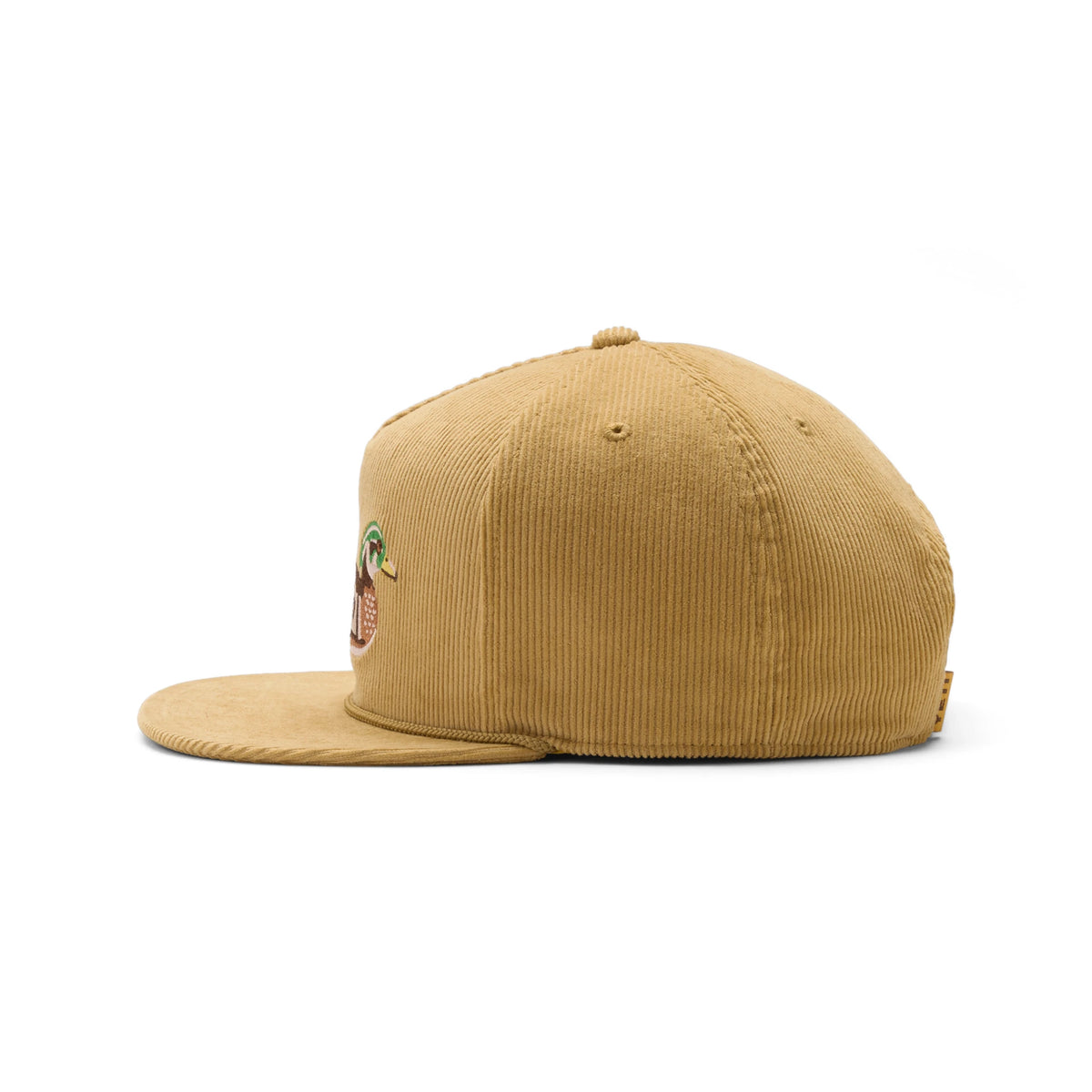 Corduroy Flat Brim Rope Hat - US 8967